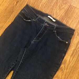 Levi Strauss Dark Wash Classic Bootcut Blue Jeans Denim Size 29